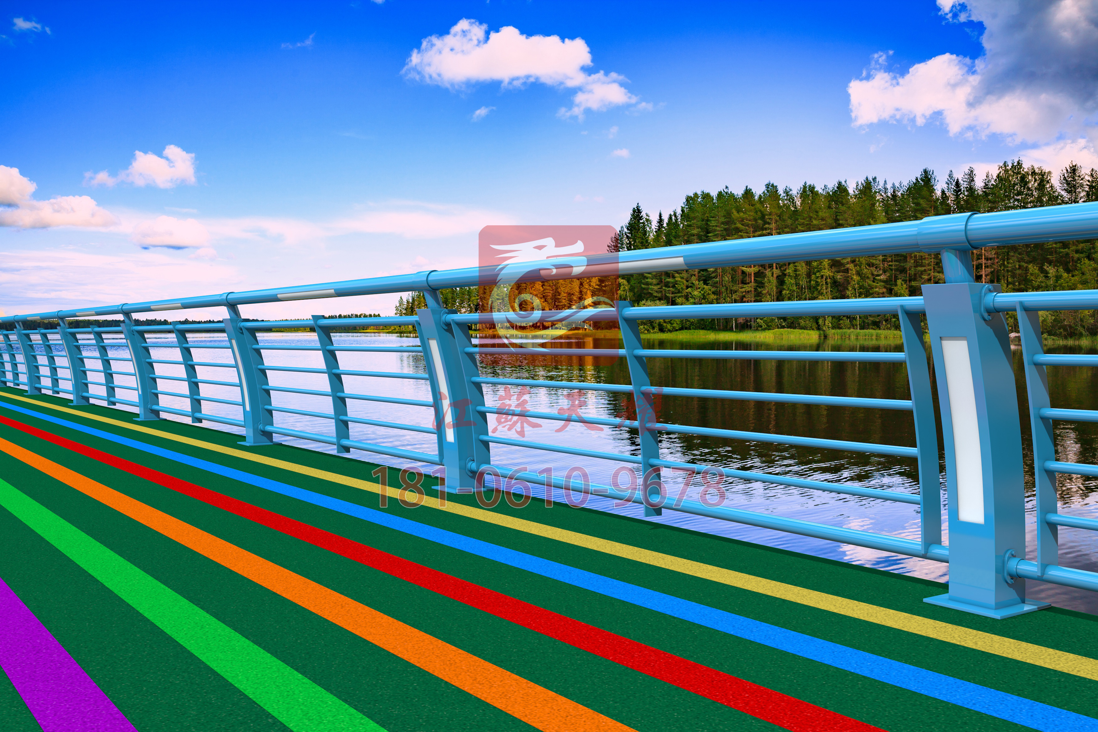 贈(zèng)送安裝-贈(zèng)送運(yùn)輸-景觀護(hù)欄